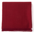 OEM Werbe Frauen Schals Auf Verkauf Rot 100% Merino Wolle Schals